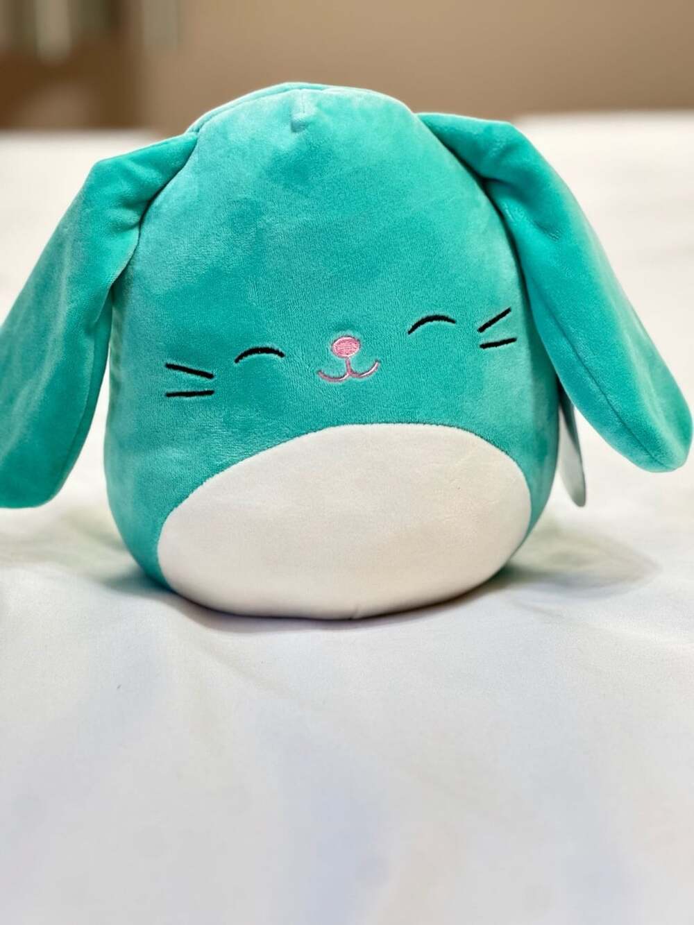 Squishmallows Regan The Teal Bunny 7 Inch Plush